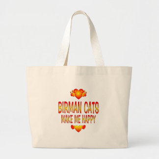 Bolso De Tela Gigante Gato de Birman