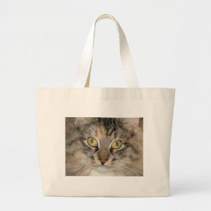 Bolso De Tela Gigante Gato de Tabby del Coon de Maine