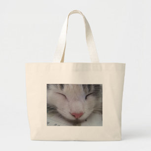 Bolso De Tela Gigante Gato durmiente