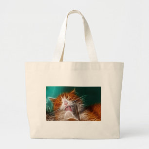 Bolso De Tela Gigante gato gatito gatitos lindo mascota ronroneo maullid