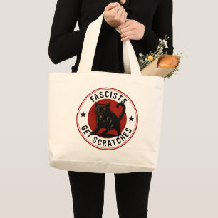 Bolso De Tela Gigante Gatos Contra Fascistas