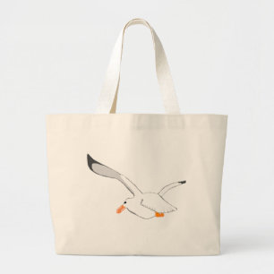 Bolso De Tela Gigante Gaviota