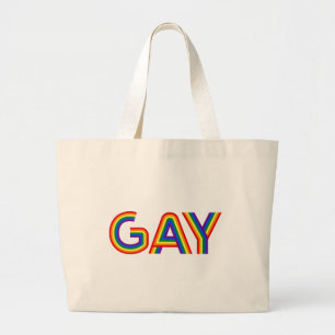 BOLSO DE TELA GIGANTE GAY