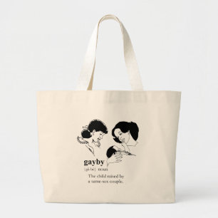 Bolso De Tela Gigante GAYBY (lesbiana)