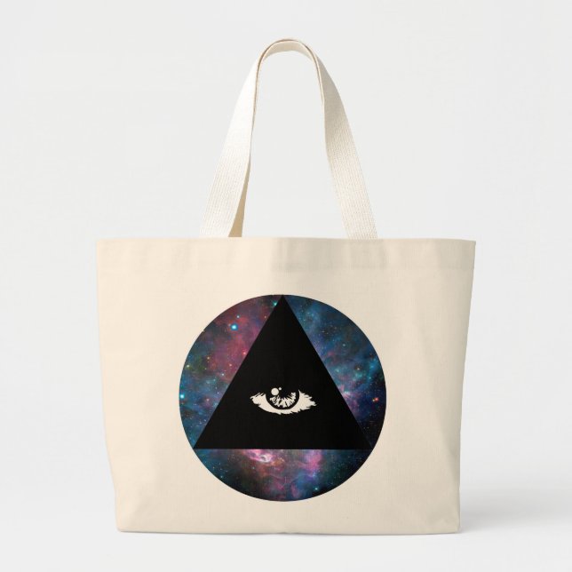 Bolso De Tela Gigante GEEK CLOTHING/secteye totet (Frente)