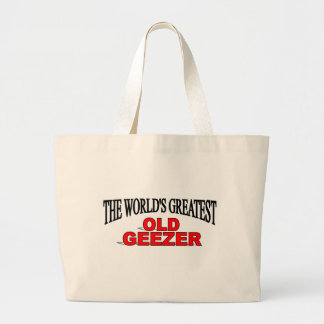 Bolso De Tela Gigante Geezer más grande del mundo el viejo