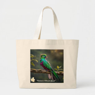 Bolso De Tela Gigante "Gema de selva tropical"
