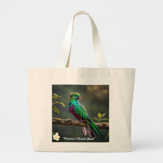 Bolso De Tela Gigante "Gema de selva tropical"