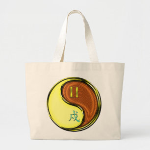 Bolso De Tela Gigante Gemini & Wood Dog
