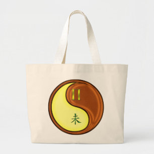 Bolso De Tela Gigante Gemini & Wood Goat