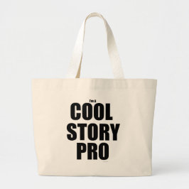 Bolso De Tela Gigante Genial historia Pro divertida escritura eslogan de