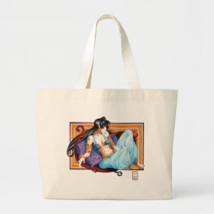Bolso De Tela Gigante Genios de Shaharazade