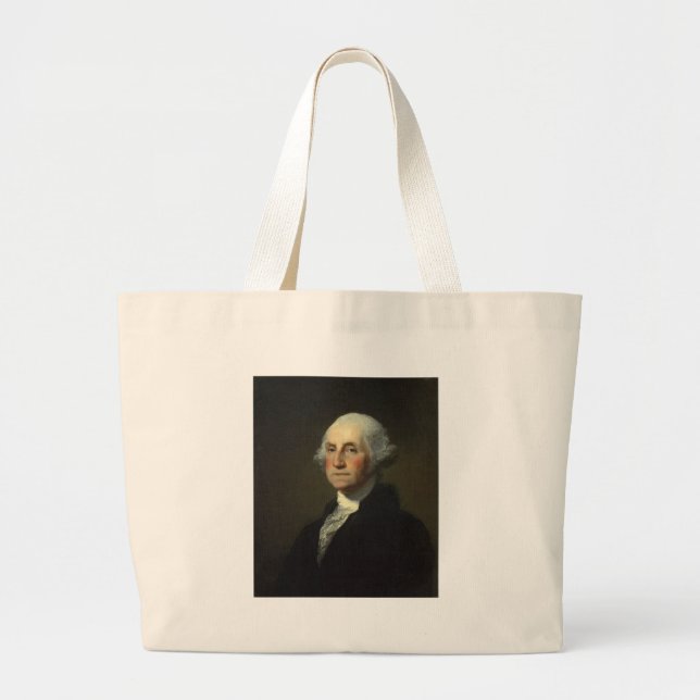 Bolso De Tela Gigante George Washington (Frente)