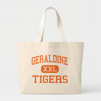Bolso De Tela Gigante Geraldine - tigres - alta - Geraldine Montana