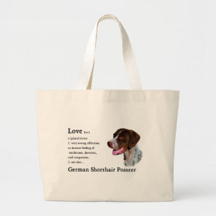 Bolso De Tela Gigante German Shorthaired Pointer Gifts