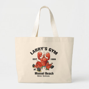 Bolso De Tela Gigante Gimnasio de Larry en Mussel Beach