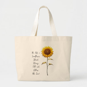 Bolso De Tela Gigante Girasol