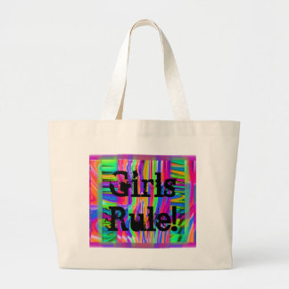 Bolso De Tela Gigante ¡GirlsRule! por FlyingBeauties