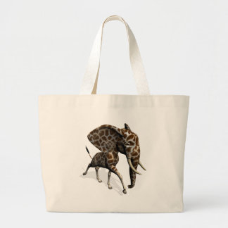 Bolso De Tela Gigante Girphant O Eleffe