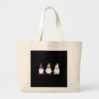 Bolso De Tela Gigante Gnome LGBTQ Bisexual aliado transsexual