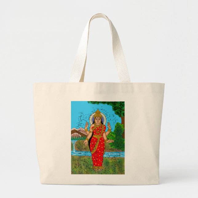 Bolso De Tela Gigante Goddess Bhramari Tote Bag (Frente)