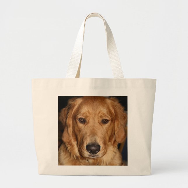 Bolso De Tela Gigante Golden retriever (Frente)