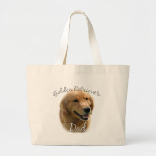 Bolso De Tela Gigante Golden Retriever Dad 2
