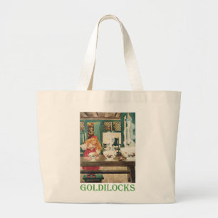 Bolso De Tela Gigante Goldilocks y los tres osos