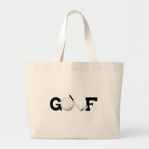 Bolso De Tela Gigante Golf