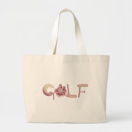 Bolso De Tela Gigante Golf
