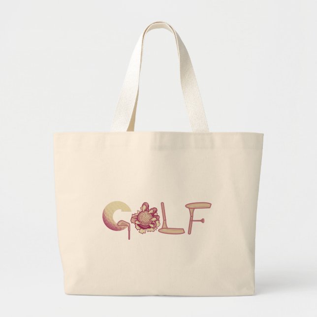 Bolso De Tela Gigante Golf (Frente)