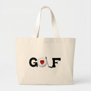 Bolso De Tela Gigante Golf con las camisetas y los regalos de la pelota