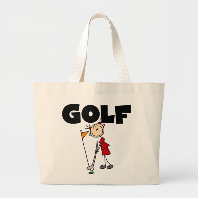 Bolso De Tela Gigante GOLF de los chicas (Frente)