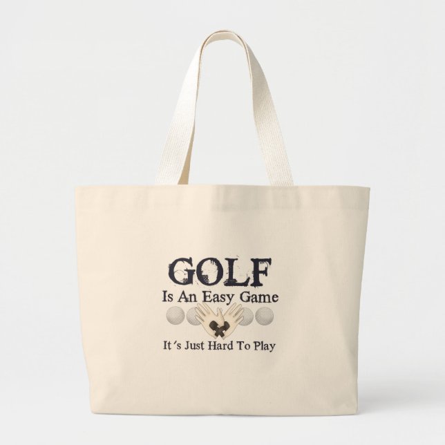 Bolso De Tela Gigante Golf fácil (Frente)
