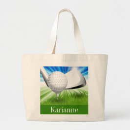 Bolso De Tela Gigante Golf Tote Bag