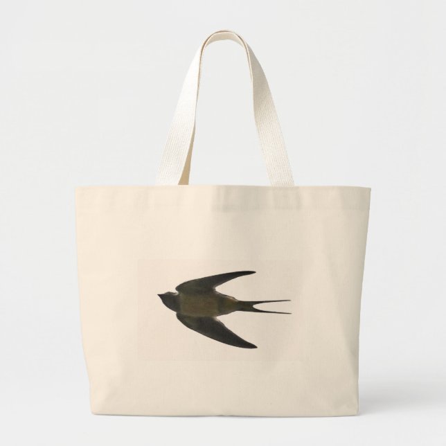 Bolso De Tela Gigante Golondrina (Frente)