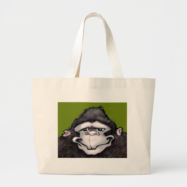 Bolso De Tela Gigante Gorila (Frente)