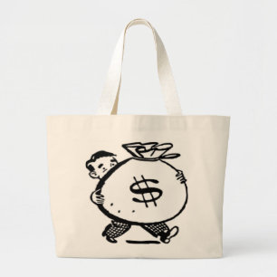 BOLSO DE TELA GIGANTE GOT MONEY ?