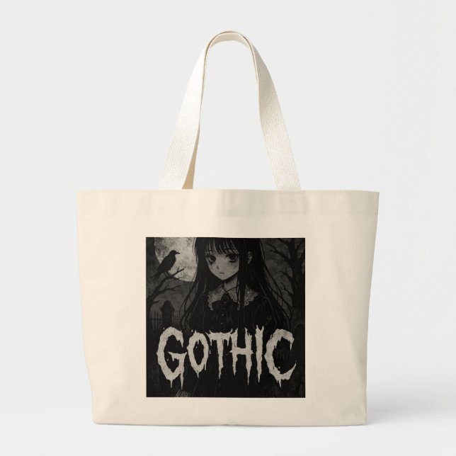 Bolso De Tela Gigante gothic teen bag (Frente)