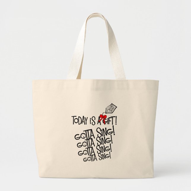 Bolso De Tela Gigante gottasingday16 (Frente)