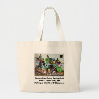 Bolso De Tela Gigante Gracias campamento diurno de Springfield