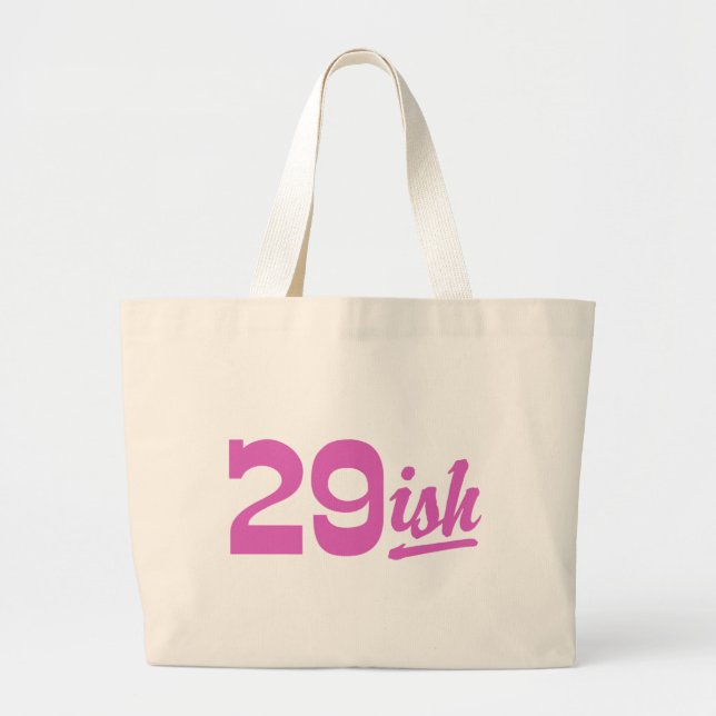 Bolso De Tela Gigante Gracioso cumpleaños 30 (Frente)