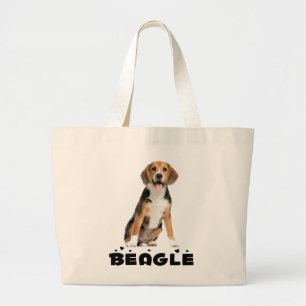 Bolso De Tela Gigante Gracioso regalo de Beagle Cute Puppy Perro Lover