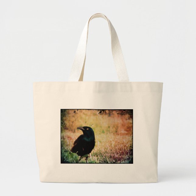 Bolso De Tela Gigante Grackle 3 (Frente)