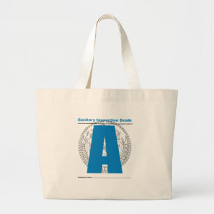 Bolso De Tela Gigante Grado sanitario de la inspección