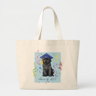 Bolso De Tela Gigante Graduado de Black Lab
