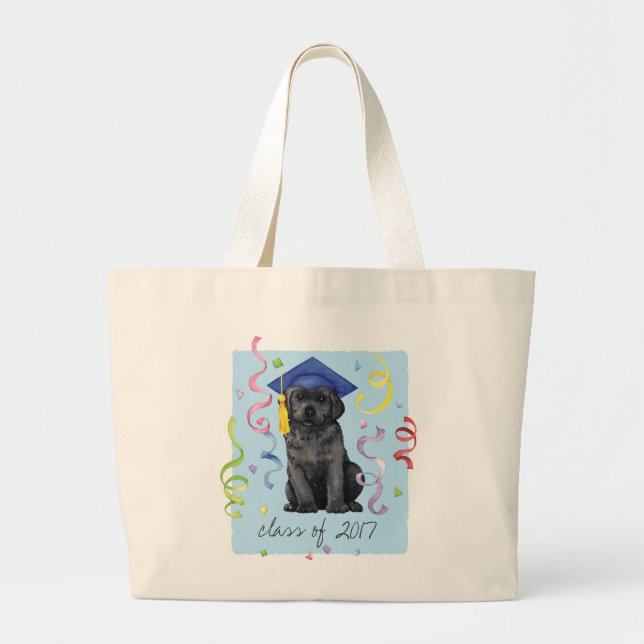 Bolso De Tela Gigante Graduado de Black Lab (Frente)