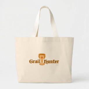 Bolso De Tela Gigante Grail Hunter Fun Collector Motto Art Slogan