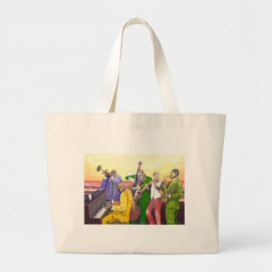 Bolso De Tela Gigante ** Gran Banda JAzz **