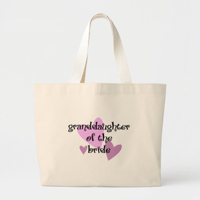 Bolso De Tela Gigante Gran hija de la novia (Frente)